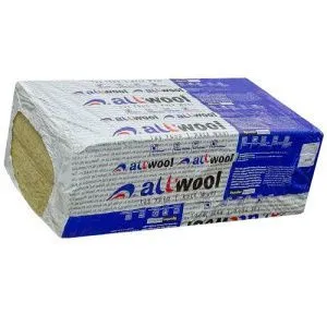 Утеплитель базальтовый (каменная вата) ALLWooL 1200*600мм*40м(5,76м2/0,288м3)